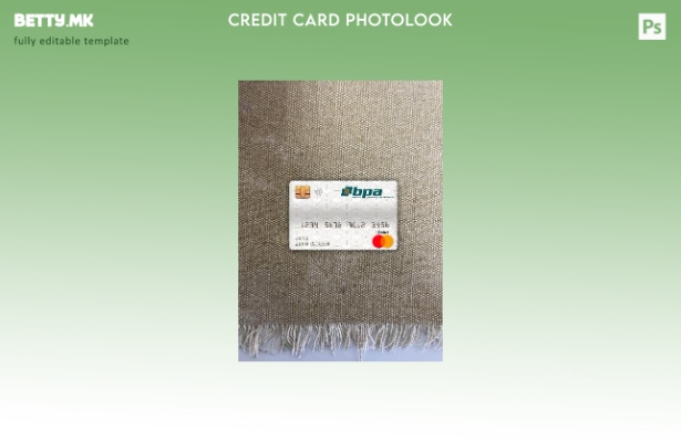 Модерен стил на Куба Банко популарен де ахоро (bpa) преден шаблон за фото изглед